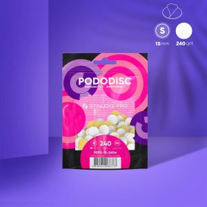 Lime Di Ricambio Su Base Morbida Per Il Disco Per Pedicure PODODISC STALEKS PRO S (50 Pz) 240 grit - immagine 1